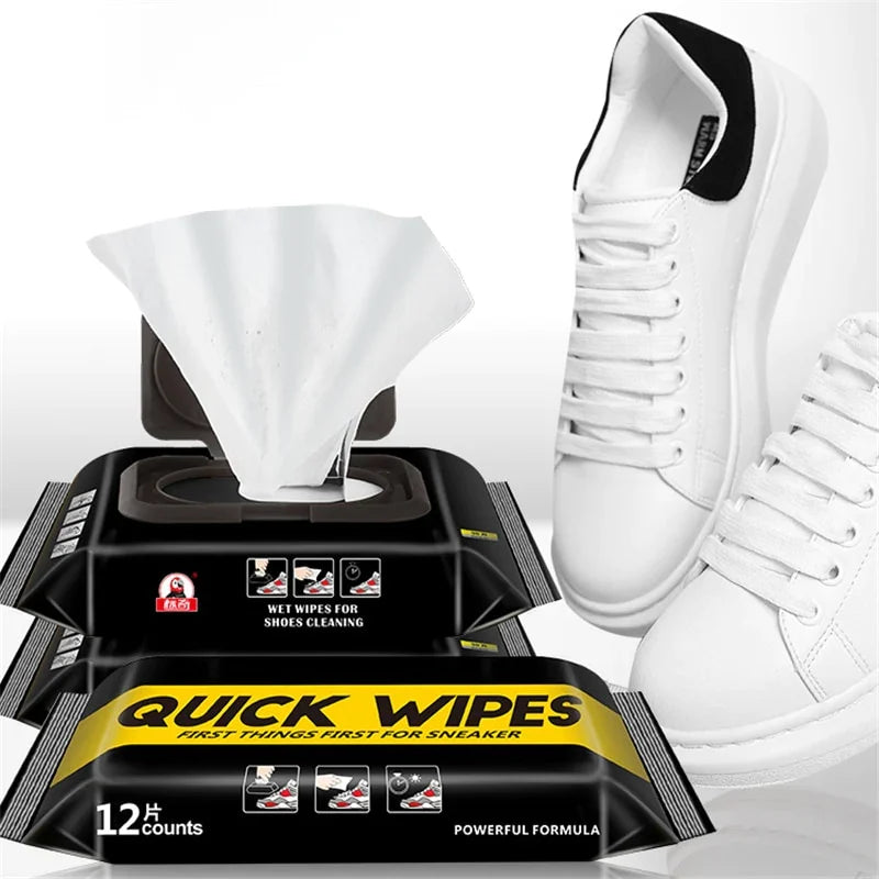 Quick Shoe Cleaning Wipes