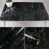 Self Adhesive Black  White Marble Sheet for Kitchen