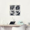 Wooden Wall Art 4 pcs Set