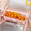 Retractable Fridge Organizer Baskets