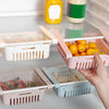 Retractable Fridge Organizer Baskets