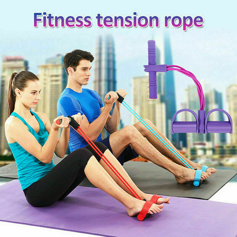 Rubber Resistance Tummy Trimmer For Men & Women