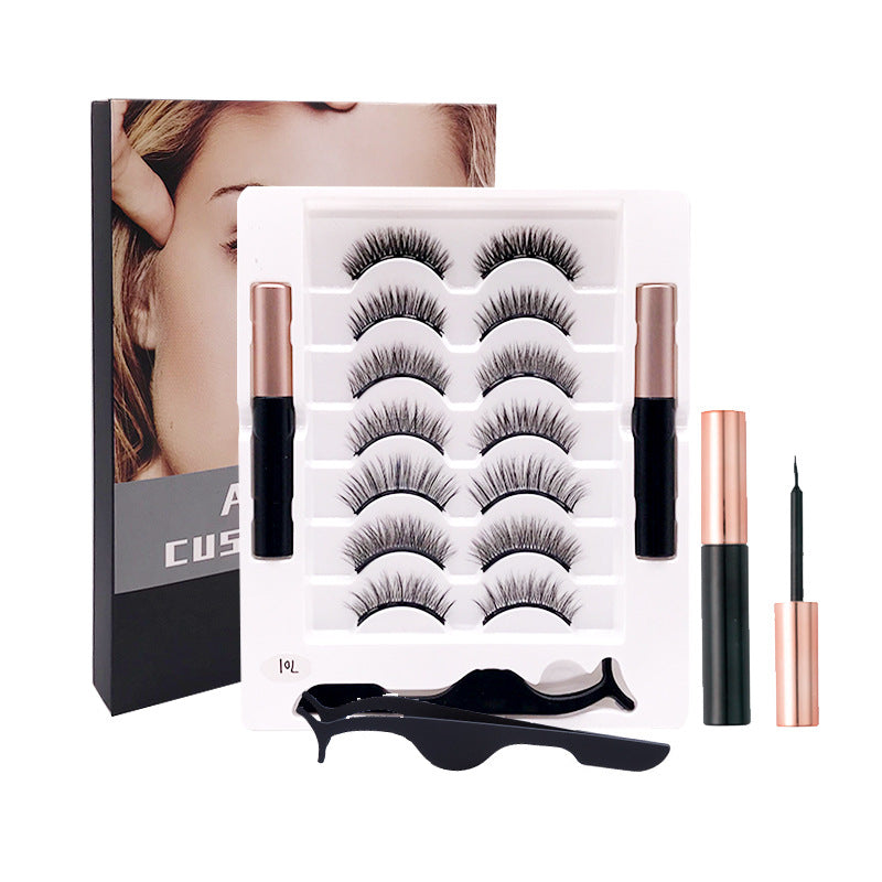 Reusable Magnetic Eyelashes & Eyeliner kit